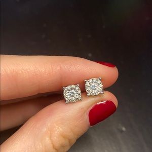 Diamond earrings